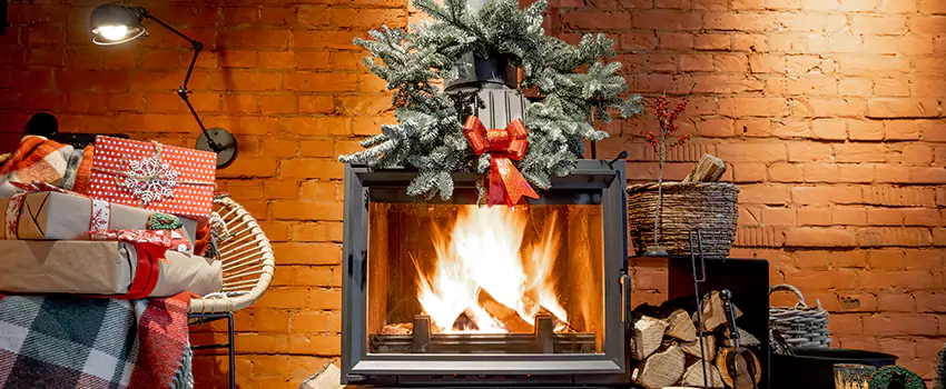 Travis Industries Linear Gas Fireplace Installation in Pine Bluff, Arkansas